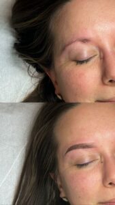 MICROSHADING VENDEE ISTOIRES DE DAMES MAQUILLAGE PERMANENT SOURCIL SHADING LA ROCHE SUR YON