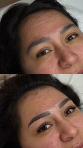 MICROSHADING VENDEE ISTOIRES DE DAMES MAQUILLAGE PERMANENT SOURCIL SHADING LA ROCHE SUR YON